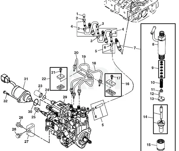 John Deere 3520 Parts Diagram