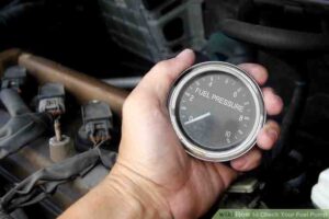 perform a fuel pressure test